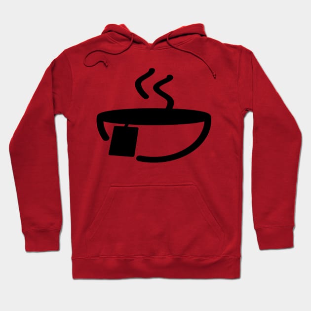 black tea Hoodie by FromBerlinGift